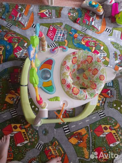 Прыгунки fisher price напольные