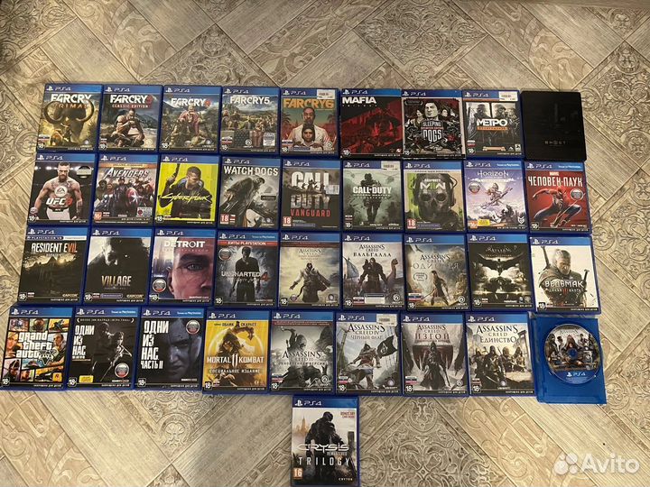 Игры ps4