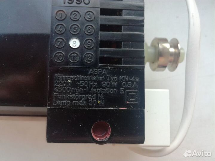 Электродвигатель для швейной машинки типа Веритас