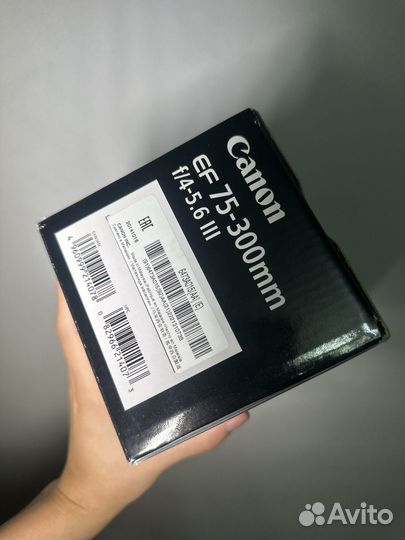 Объектив canon EF 75 -300mm