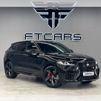 Jaguar F-Pace 5.0 AT, 2021, 45 500 км, с пробегом, цена 9 450 000 руб.