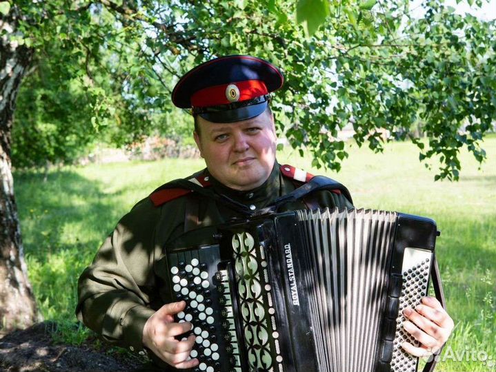 Поющий баянист