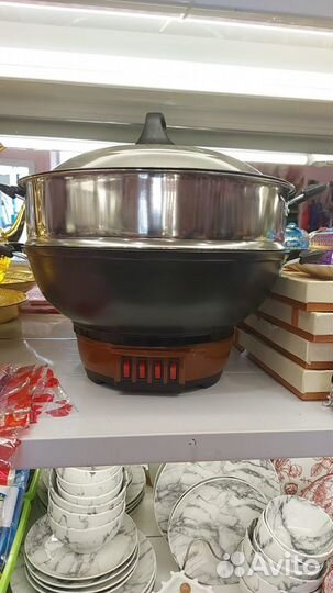 Электрический казан/мантоварка/пароварка