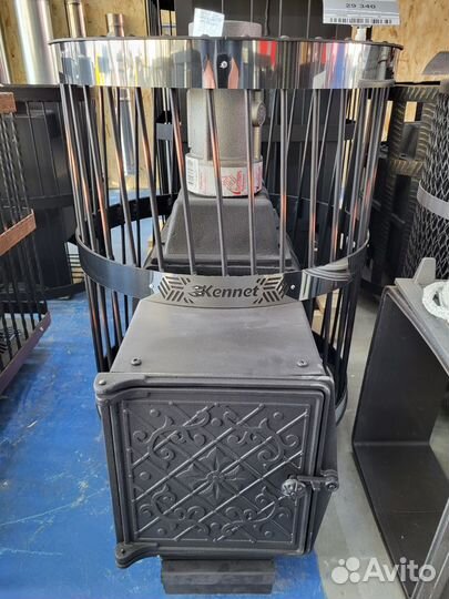 Чугунная печь для бани