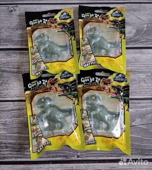 Новые GooJitZu Фигурка тянучка 6 см