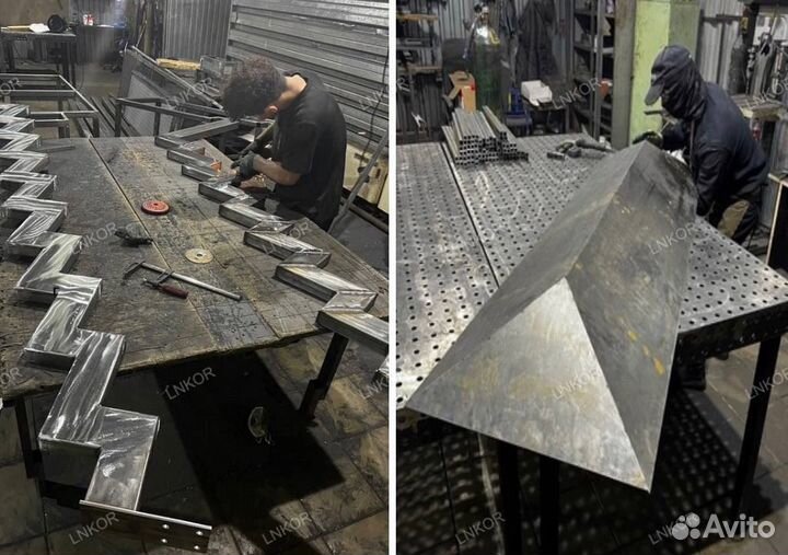 Изготовление металлоконструкций / каркасы из стали