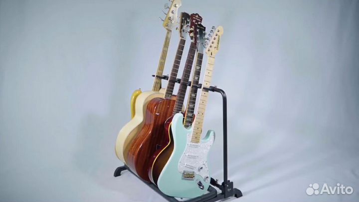 Стойка для 5 гитар, новая, нераспакованная