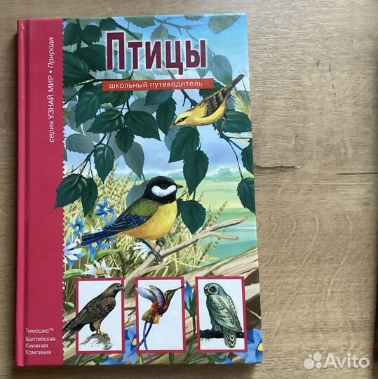 Книга серии «узнай мир» птицы