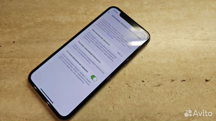iPhone X 256 Gb акб 100 Black
