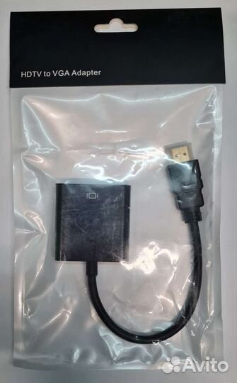 Переходник-адаптер VGA-hdmi