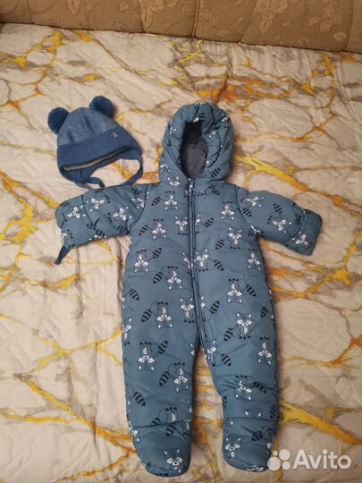 Комбинезон+шапка