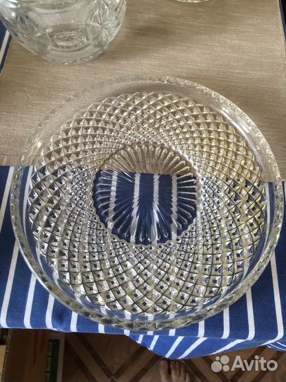 Хрустальное блюдо