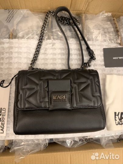 Сумка Karl Lagerfeld натуральная кожа оригинал