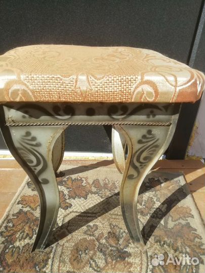 Табурет(пуфик) СССР железный