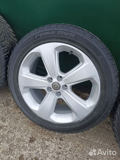 Зима шипы R18 215/55 Mokka оригинал как новые