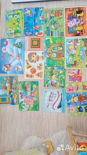 Деревянные пазлы