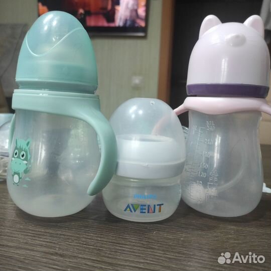 Бутылочки avent и др с новыми сосками