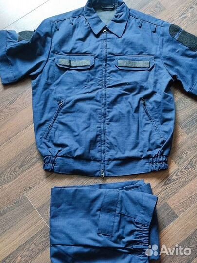 Костюм для военнослужащих офисный синий вкс РФ