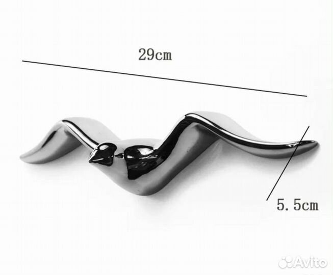 Декоративное украшение Чайка. Гипсовый деко