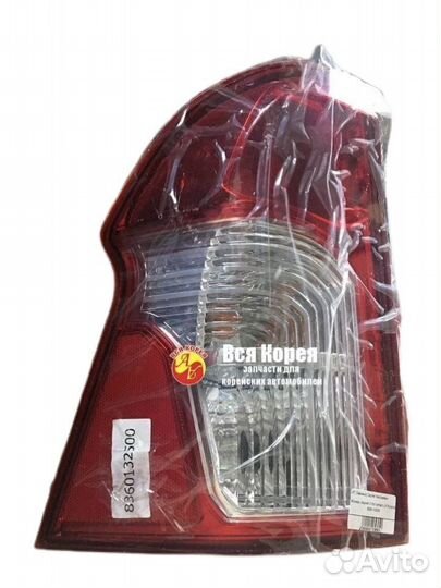 Фонарь задний левый SsangYong Korando Sports