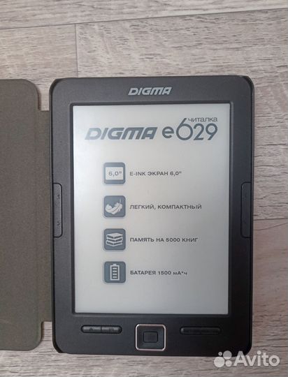 Электронная книга digma е629