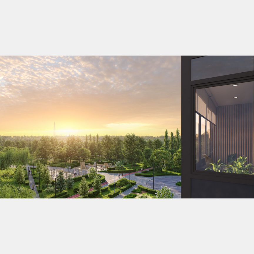 1-к. квартира, 38,8 м², 11/23 эт.