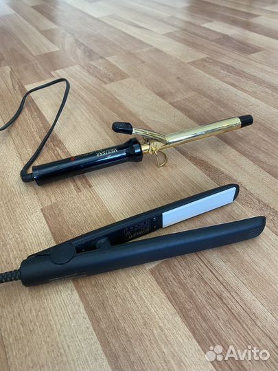 Плойка для завивки и утюжок для выпрямления волос