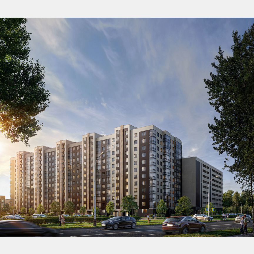 1-к. квартира, 40,8 м², 11/12 эт.