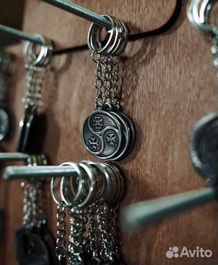 Брелки сувенирные металлические осетия