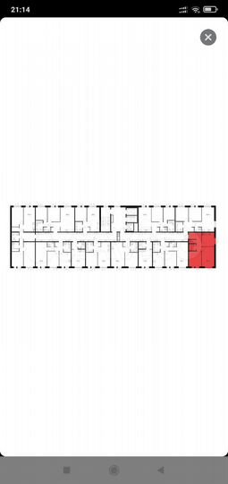 2-к. квартира, 51,6 м², 12/25 эт.