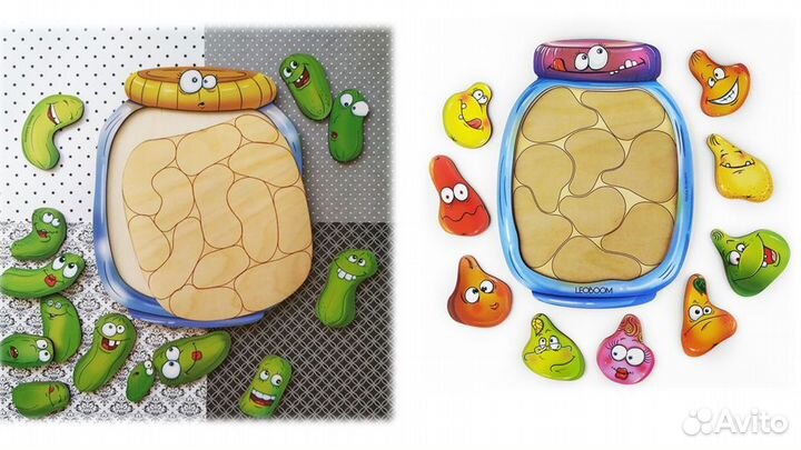 Пазлы деревянные для детей