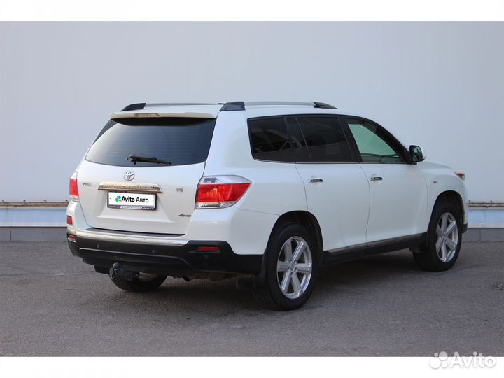 Toyota Highlander 3.5 AT, 2012, 204 788 км