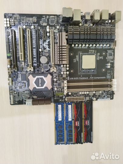 Материнская плата sabertooth 990FX R2.0 4DDR3 ATX