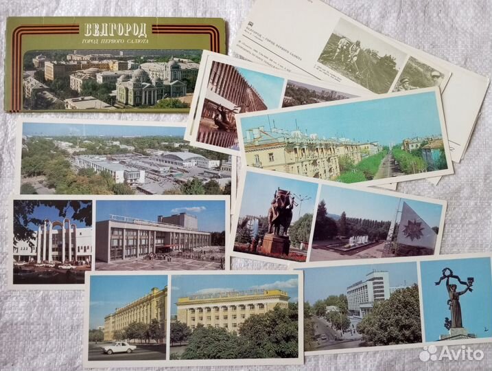 Набор открыток с городами СССР