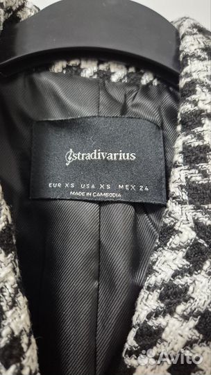 Платье твидовое stradivarius
