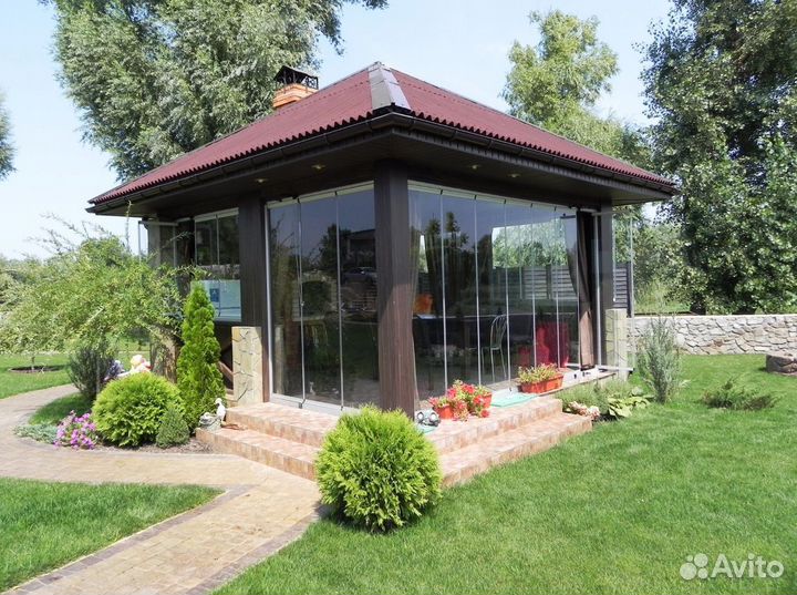 Раздвижные окна для террас, веранд, беседок