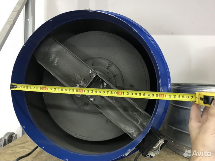 Круглый канальный вентилятор zilon ZFO 400/1 E