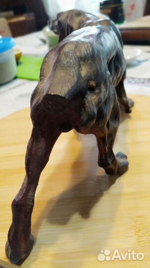 Собака борзая Касли литьё дефект