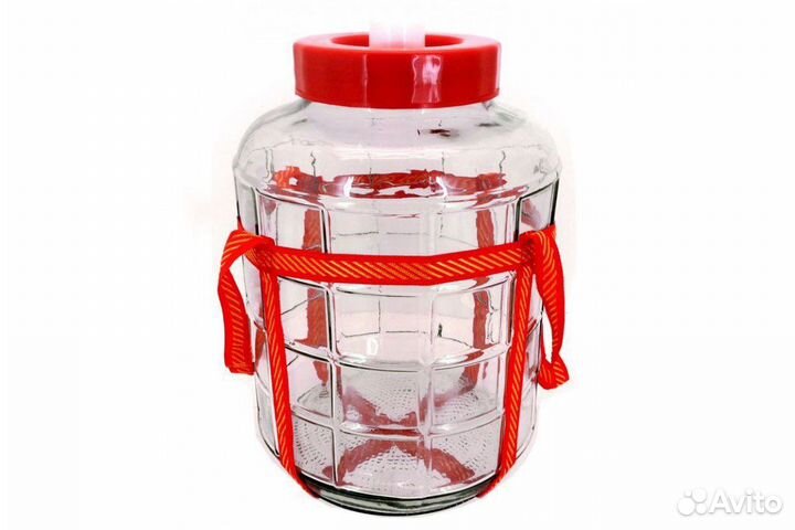 Банка с гидрозатвором, 18 л