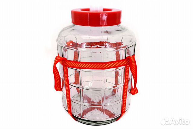 Банка с гидрозатвором, 18 л