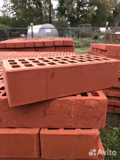Кирпич облицовочный 1нф красный