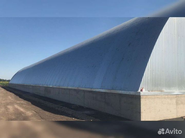 Ангар под ключ от производителя. Размер 15х55м