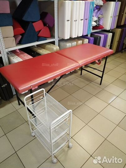 Кушетка и тумба перекатная