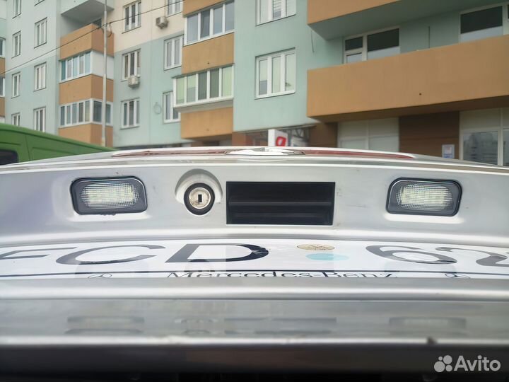 Подсветка номера Mersedes Benz W203 W209 C209 R230