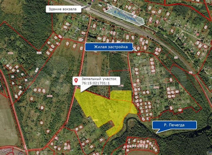 Участок 7,6 га (СНТ, ДНП)