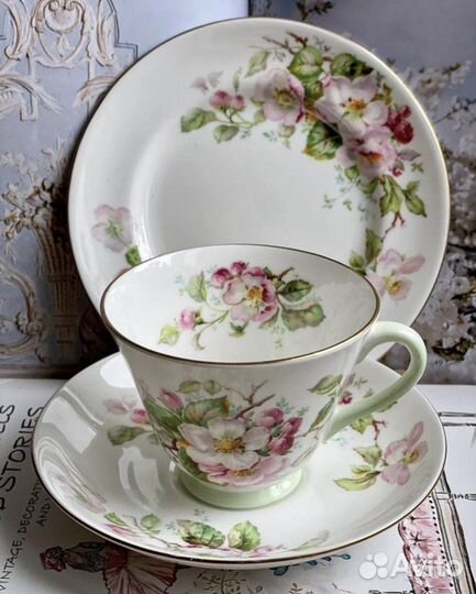 Винтажные чайные пары и трио