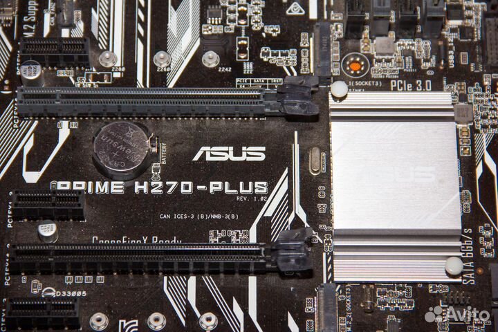 Комплект материнская плата H270-plus, G3930, 8 Гб