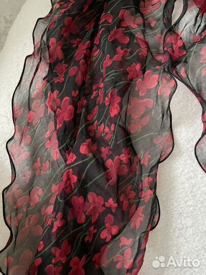 Шарф Шёлк Бронь