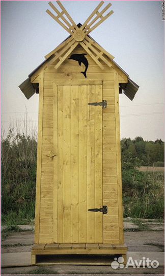 Дачный туалет с дельфином GWR