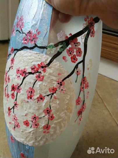 Ваза стеклянная